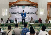 Kelola Wakaf Profesional, KUA Susukan Gelar Ikrar Wakaf Massal