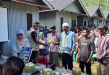 193 Korban Longsor Pandanarum Terima Bantuan