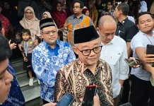 Mendikdasmen Abdul Mu'ti Resmikan Revitalisasi Sekolah di Banyumas