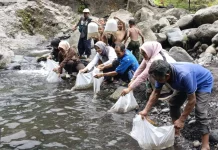 DKPP Banyumas Lakukan Restocking Ikan, Pastikan Keberlanjutan Populasi Perairan