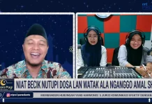 Niat Becik Nutupi Dosa lan Watak Ala Nganggo Amal Shalih