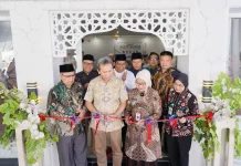 Bupati Kebumen, Lilis Nuryani, secara resmi meresmikan Masjid An-Nuur