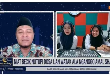 Niat Baik Menutupi Dosa dan Sikap Buruk untuk Beramal Shalih