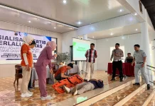 Satlantas Polres Purbalingga Gelar Sosialisasi Tertib Lalu Lintas