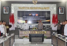 Polres Tegal Gelar Rakor Lintas Sektoral, jelang May Day