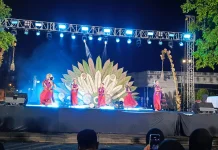 Bawa Spirit Banyumasan, Sanggar Baruna Loka Purbalingga Unjuk Gigi di Solo Menari