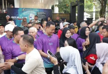 Rayakan May Day 2026, 10 Ribu Pekerja Purbalingga Jalan Sehat dan Senam Bersama