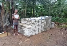 Pemkab Purbalingga Distribusikan Material RUSPIN di Desa Maribaya