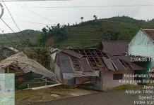 BPBD Pastikan Kondisi Jatilawang Pasca Puting Beliung Kondusif
