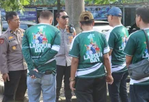 Kapolres Tegal Pimpin Lansung Pengamanan May Day Fiesta 2026