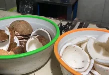 Jelang Idul Adha, Harga Kelapa Parut di Pasar Manis Masih Stabil