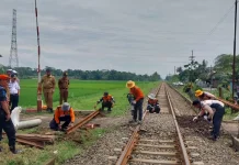 KAI Daop 5 Tutup 184 Perlintasan Liar dalam 1 Dekade Terakhir