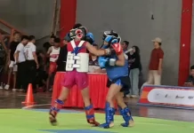Berlangsung Meriah, Popda Wushu Sanda Banyumas Diikuti Ratusan Atlet