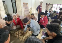 Pelatihan Gedeg Banjaran Tarik Minat Pelajar