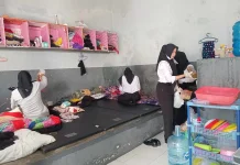 Rutan Banyumas IIB Gelar Razia Handphone Ilegal dan Narkoba Blok Wanita