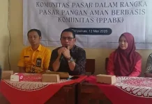 Wujudkan Pasar Pangan Aman, BPOM Banyumas Gelar Bimtek untuk Komunitas Pasar