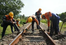 KAI Daop 5 Gelar Inspeksi Lintas Stasiun Langen-Sidareja
