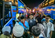 Kloter 72 Jemaah Calon Haji Banjarnegara Dilepas Dini Hari