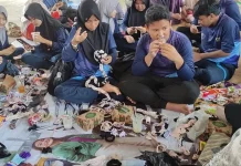Workshop Pengolahan Sampah Warnai Hut Ke-10 Bank Sampah Mawar Biru