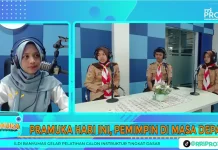 Pramuka SMK Maarif NU 1 Cilongok Latih Jiwa Kepemimpinan Siswa