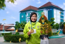 Mahasiswi Informatika UIN Saizu Purwokerto Raih Juara Karate Tingkat Jawa Barat