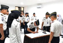 Lantik Pejabat Baru, Lapas Brebes Tegaskan Komitmen Tingkatkan Pelayanan Publik