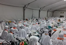 Jamaah Haji Banyumas dan Jutaan Orang Lainnya Siap Jalani Wukuf