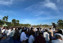 Antusias Warga Cikidang Sambut Idul Adha Penuh Khidmat