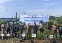 Penanaman Mangrove Serentak Jadi Wujud Sinergitas TNI-Polri