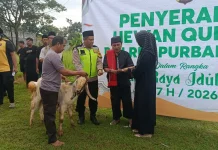 Polres Purbalingga Salurkan Hewan Kurban untuk Masyarakat