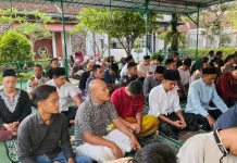 Rutan Banyumas Gelar Salat Idul Adha Bersama Warga Binaan