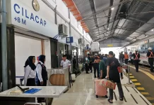 KAI Catat Kenaikan Signifikan saat Libur Panjang di Stasiun Cilacap dan Kroya
