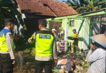 Kebakaran Rumah di Kemangkon, Polisi Periksa TKP