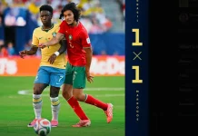 Duel 100 Menit, Brasil Vs Maroko Imbang 1-1