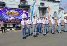 Pemkot dan Pemkab Tegal Dukung LKBB Lanal Tegal sebagai Sarana Pembinaan Karakter