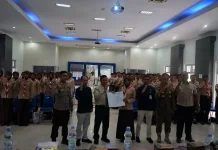 Calon Paskibraka Banjarnegara Dikukuhkan sebagai Kader Bangsa