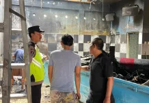 Korsleting Kipas Angin Diduga Picu Kebakaran Garasi Rental Mobil di Kebumen