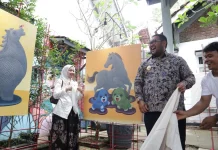 Wabup Purbalingga Apresiasi Pameran Tunggal Imam Ghozali di Kie Art Space