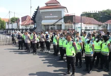 Polresta Cilacap Kawal Aksi APPSI, Ribuan Pedagang Sampaikan Aspirasi