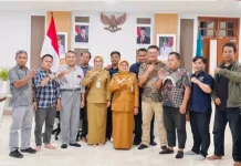 Bupati Kebumen Terima Audiensi PWI, Bahas Penguatan Kemitraan Sekretariat Baru