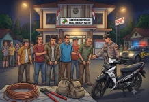 Dua Pelaku Pencurian Kabel Tembaga di Baturraden Ditangkap