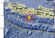 Gempa Magnitudo 3,1 Guncang Selatan Cilacap, Tidak Berpotensi Tsunami