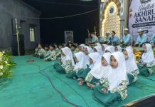 Haflah Akhirussanah Dorong Santri Terus Mengaji di Pengadegan