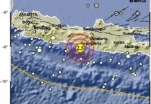 Gempa Magnitudo 2,5 Guncang Selatan Kebumen