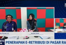 DKUKMP Banyumas Percepat Penerapan E-Retribusi di Pasar Rakyat