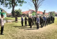 Polsek Kedungbanteng Laksanakan Pembekalan Linmas