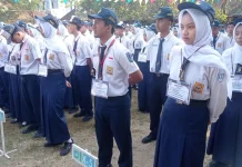 Hari Pertama Sekolah, MPLS di SMAN 1 Sigaluh Berlangsung Meriah