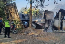 Kebakaran Kandang Ayam di Padureso Diduga akibat Gasolek Bocor