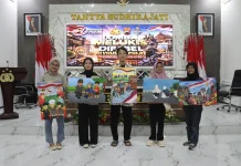 5 Pelukis Difabel Asal Tegal Ikuti Lomba Konten Kreatif Divisi Humas Polri
