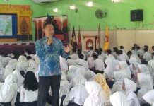 BNN Tegal Edukasi Bahaya Narkoba kepada Ratusan Siswa Baru SMAN 3 Slawi